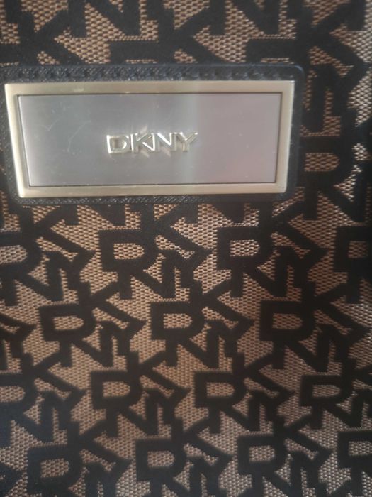 Torebka DKNY czarno"brązowa