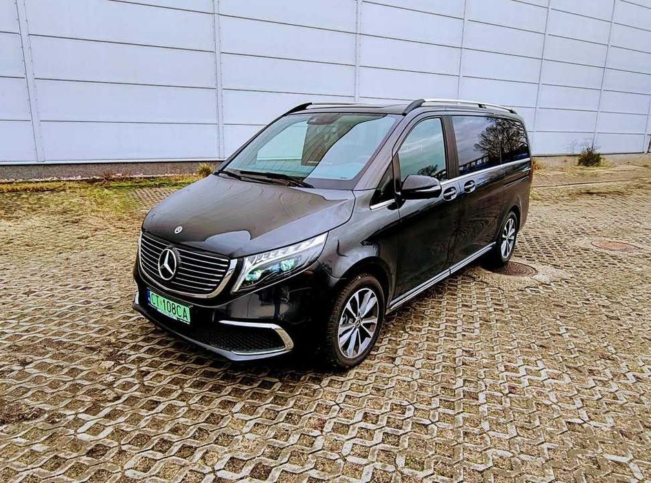 wynajem busa Mercedes EQV 7 osobowa (V-klasa elektryczna)