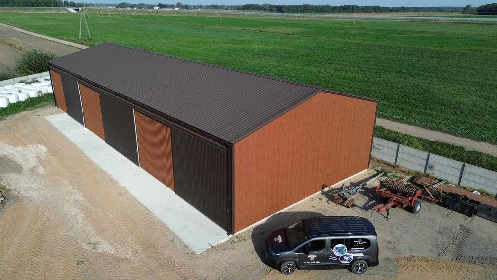 Konstrukcja stalowa 15x30 Ocynkowana w 30 dni Producent