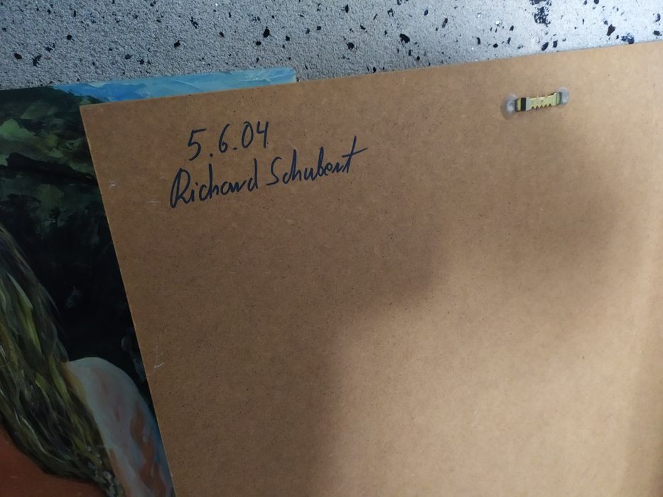 Obraz malowany na dykcie