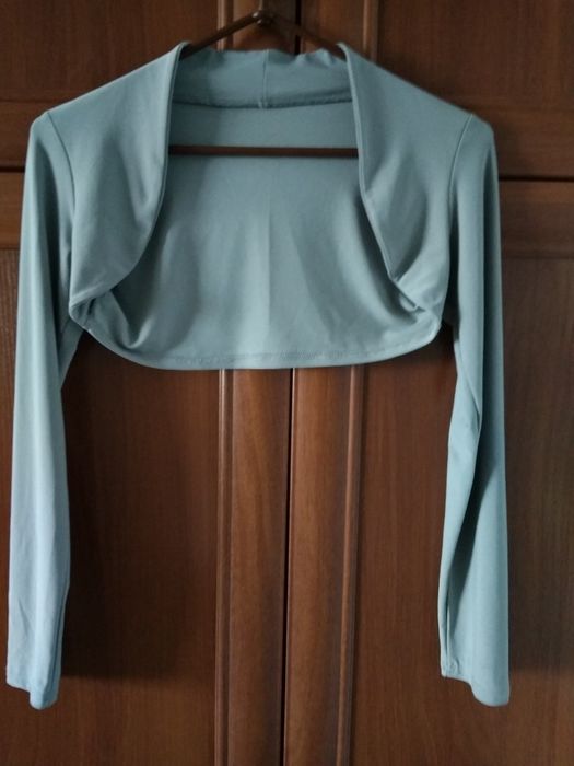 Платье с болеро стрейчевое.