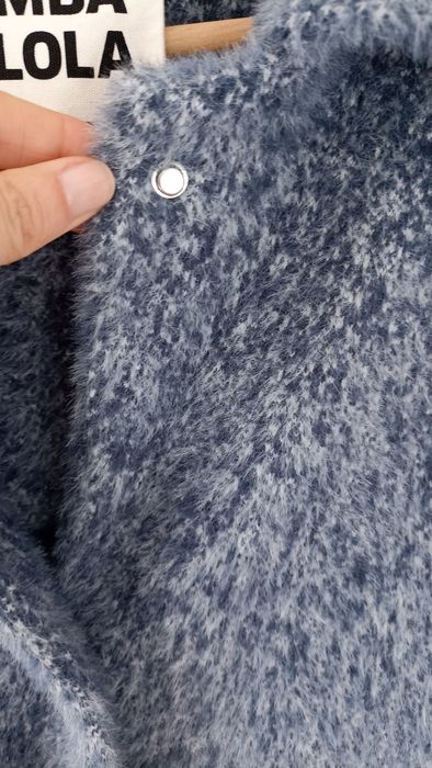 Sobretudo azul mesclado Bimba y Lola M