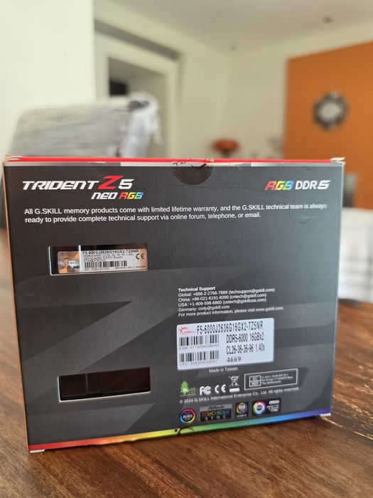 Memórias DDR 5 6000 MHz Cl26