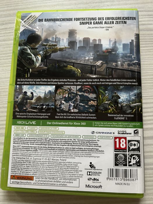 Gra na zbox 360
