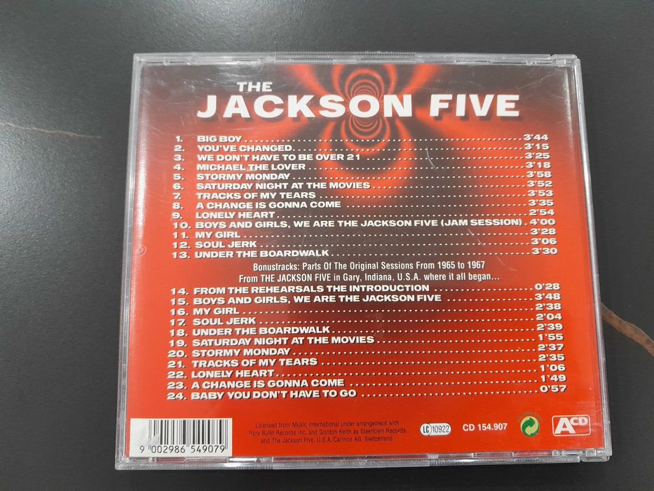 Michael Jackson-  Jackson five - CD