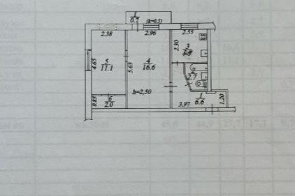 Продам 2-к квартиру в центре города возле парка Шевченко.
