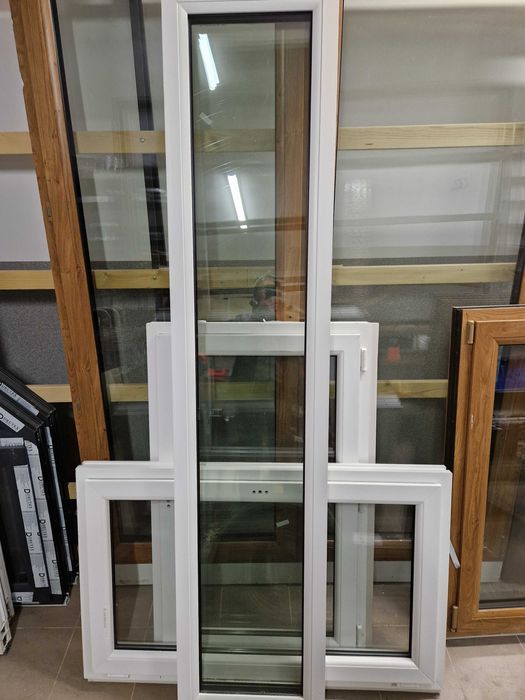 okno stałe pvc 500 x 2300