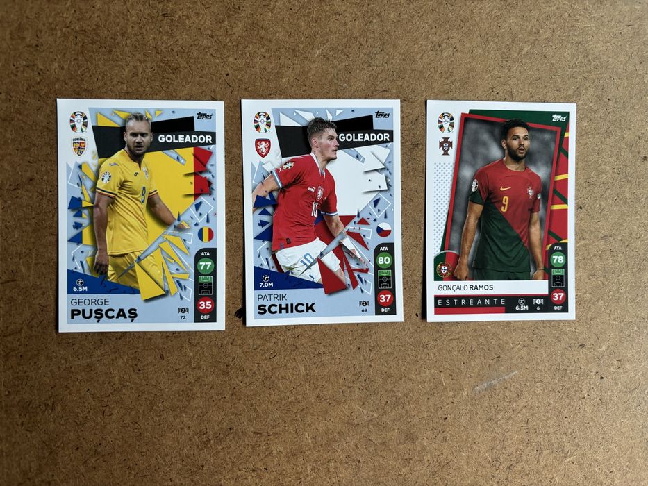 Cromos Euro 2024 Futebol Lidl Portugal autocolantes stickersp