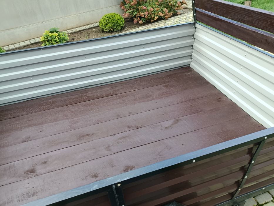 Мотоблок Зубр 8к.с з причепом, фрезою та плужком