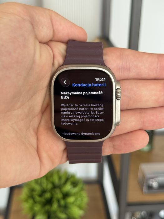 Apple Watch Ultra 49mm naturalny tytan