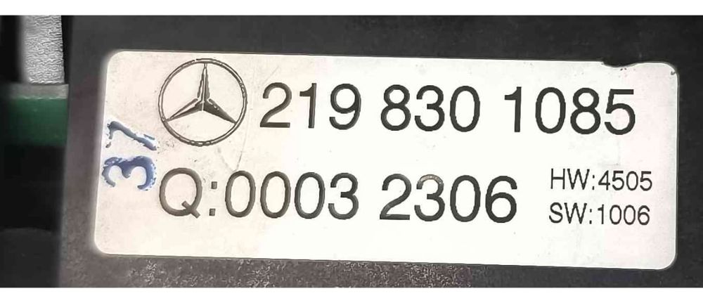 Comando Chauffage / Sofagem 2198301085 - MERCEDES-BENZ CLS