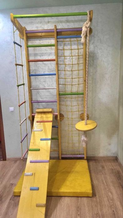 шведская стенка детская горка