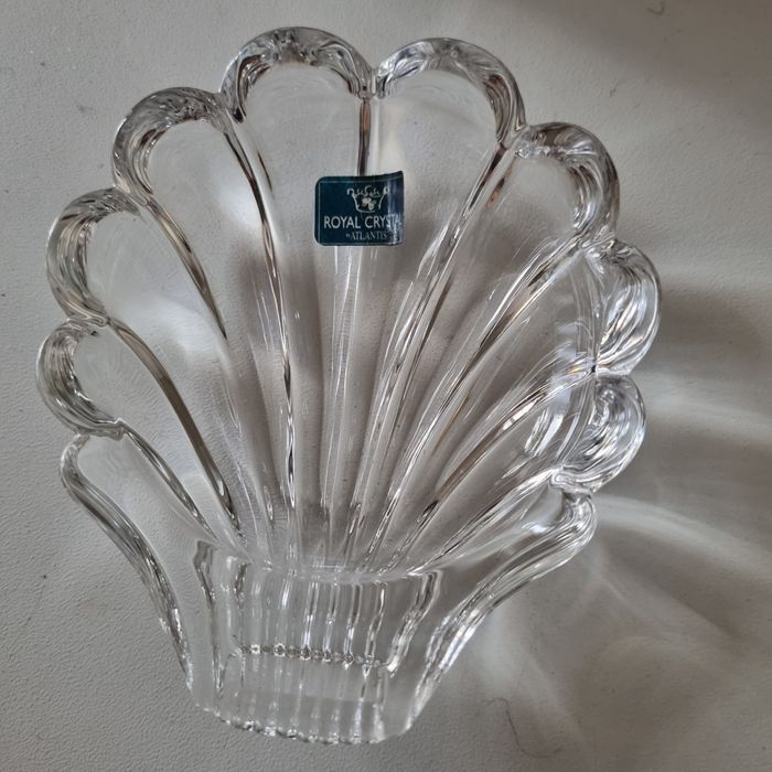 Manteigueira  em cristal Atlantis