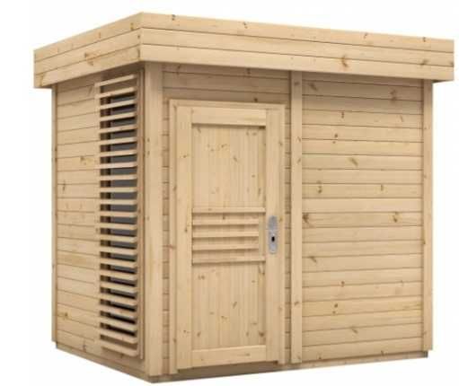 Kompaktowa Sauna Zewnętrzna Dla 4 osób MegS01