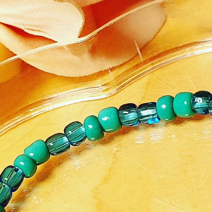 Pulseira de missangas