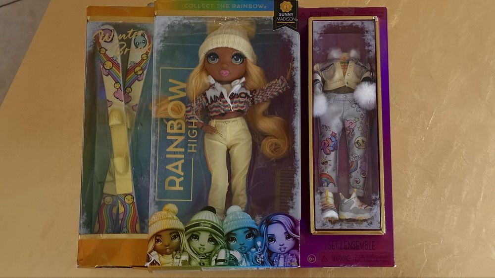 оригінал нова лялька Rainbow High, найдешевша ціна!