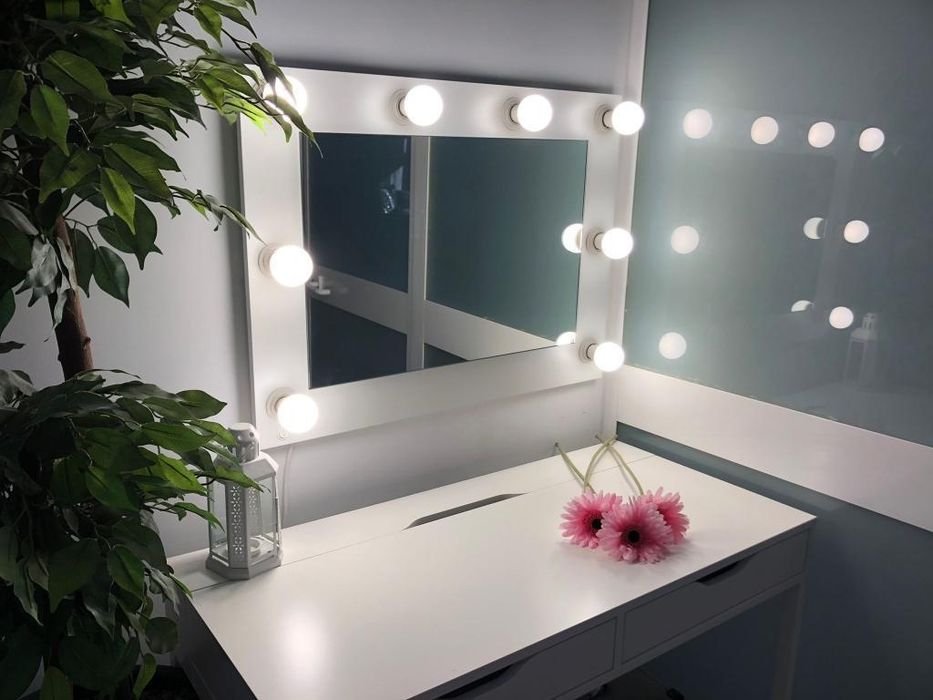 Espelhos de maquilhagem led para toucador