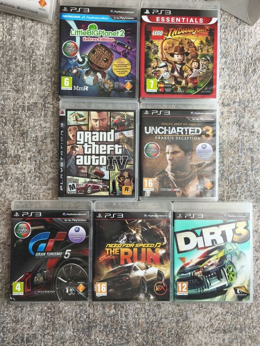Kit PlayStation 3 de 320GB-32 jogos (edition/colecionador)