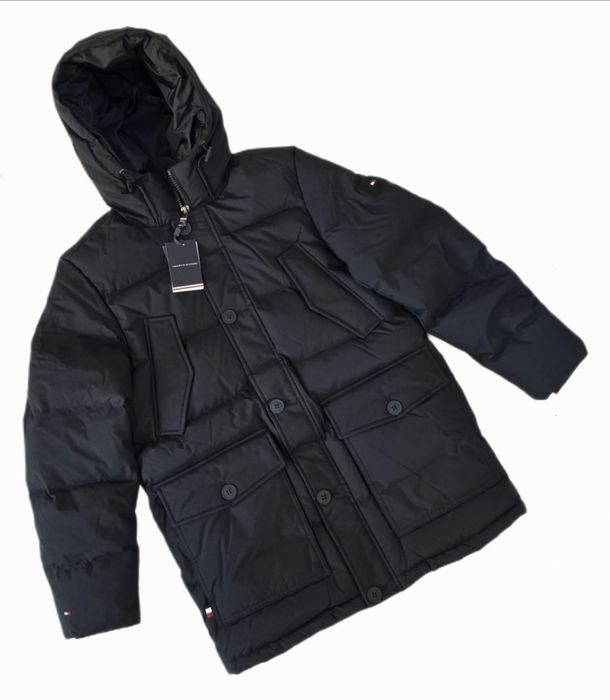 Чоловіча зимова куртка Tommy Hilfiger | Оригінал | Довгий пуховик