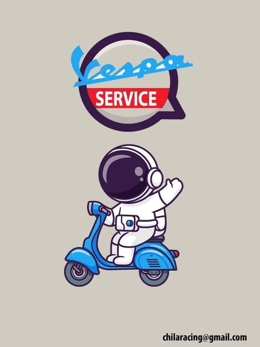 T shirt vespa Scooter