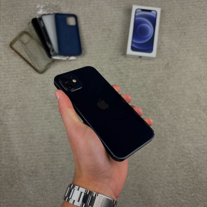 Apple iPhone 12 Dark Blue 128gb em muito boas condições!