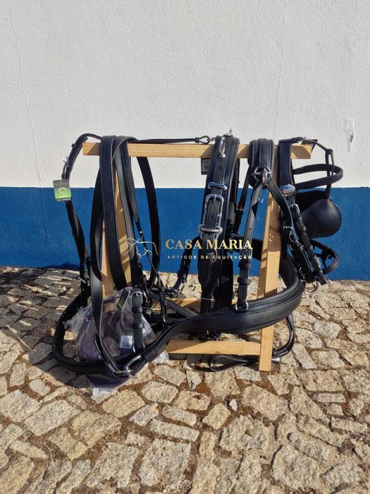 Arreios de Atrelagem "EUROTECH" IDEAL EQUESTRIAN - NOVOS
