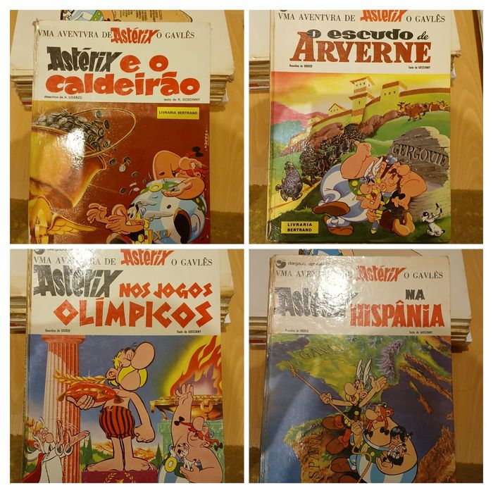 Livros  BD asterix