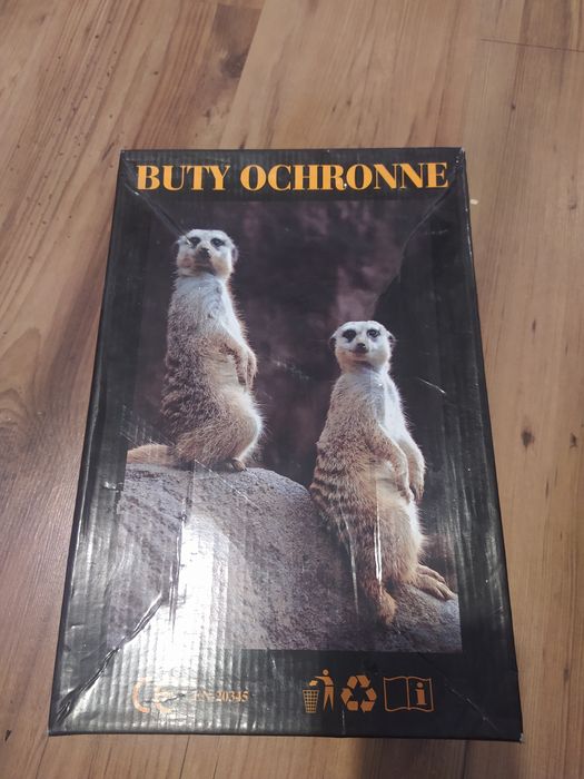 Buty ochronne typu sandały