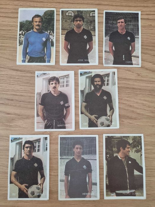Cromos da equipa de futebol da Académica