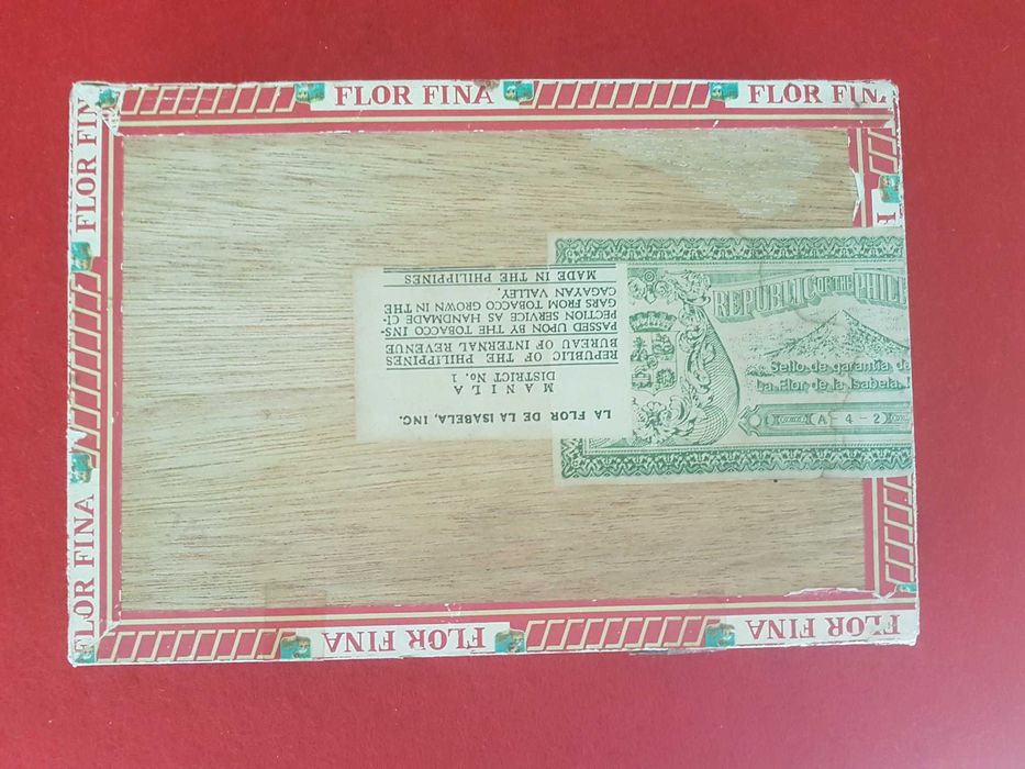 Caixas Charutos Vazias ( Nicarágua, Filipinas, Cuba, Rep. Dominicana)