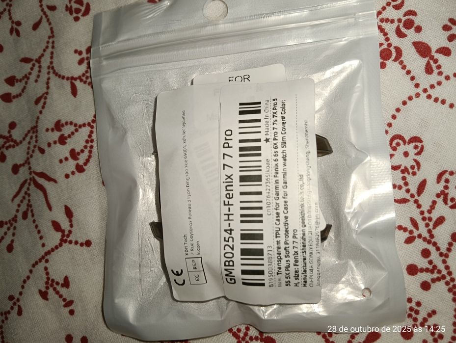 Garmin Fênix 7 e 7x pro proteção