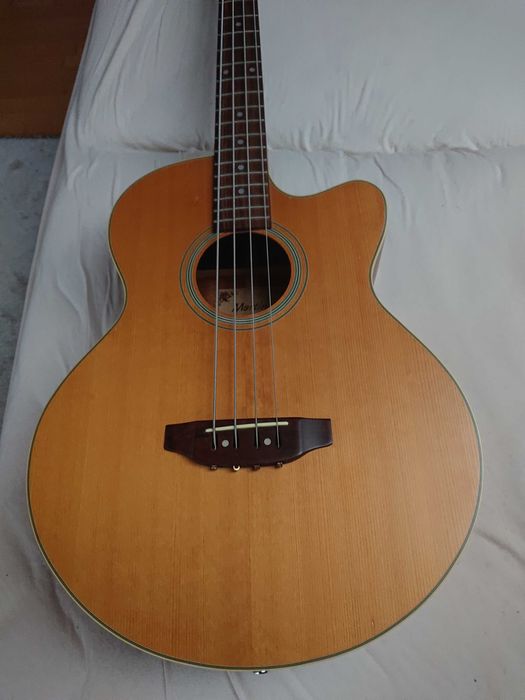 Gitara basowa akustyczna Martinez