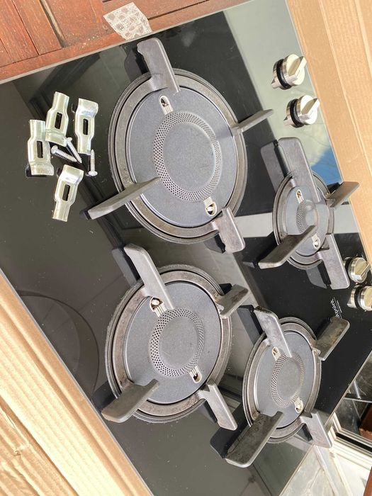 Placa Gás Hotpoint FTGHG 641 D HA BK  Metanho