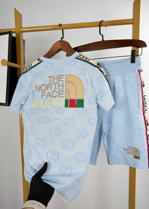 The north face GCC мужской летний комплект костюм футболка шорты
