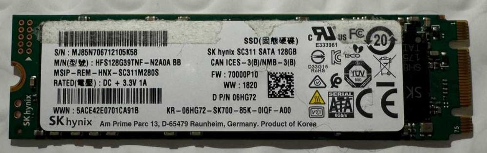 sk hynix ssd - купити комплектуючі для ПК - Ціна на OLX.ua