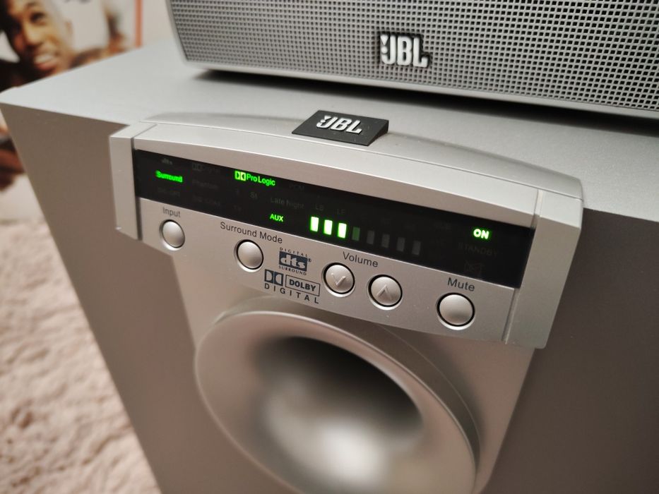 JBL ESC XCITE 5.1 aktywny zestaw głośników do kina / mega brzmienie !!