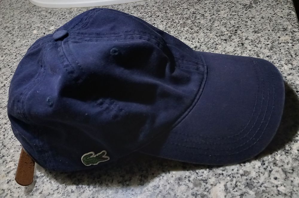 BONÉ LACOSTE,CHAPÉU ORIGINAL. Praia,Campo,Desporto,Proteção Solar.
