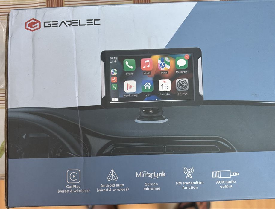 Carplay com todos os acessorios
