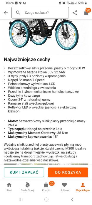 Rower eletryczny