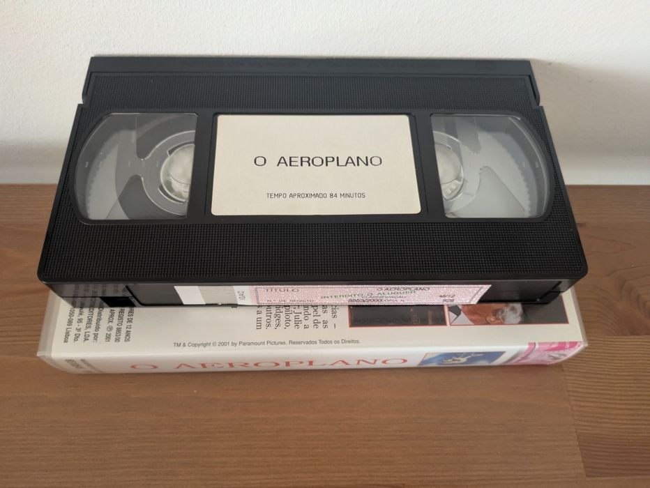 VHS " O Aeroplano " 1980 (Opt. Estado)