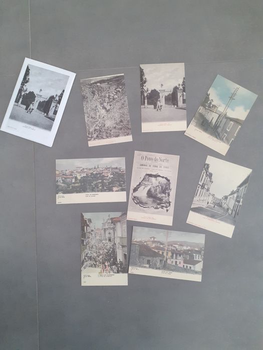 8 postais antigos de Vila Real (reedição)