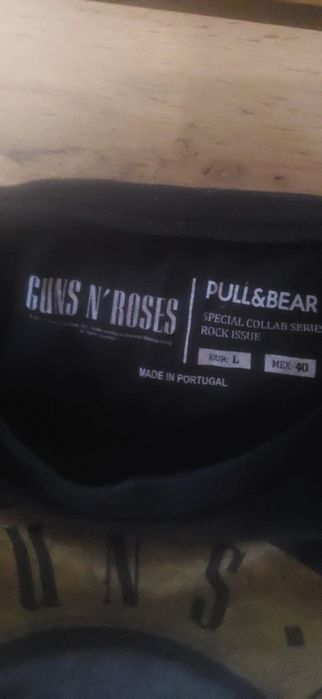 Koszulka Pull&Bear T-shirt Pull Bear Guns N Roses