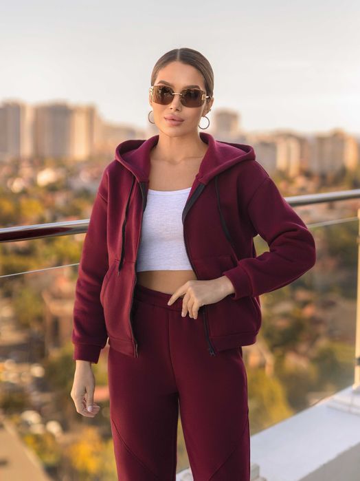 Флісовий костюм теплий жіночий / женский костюм флис - розпродаж