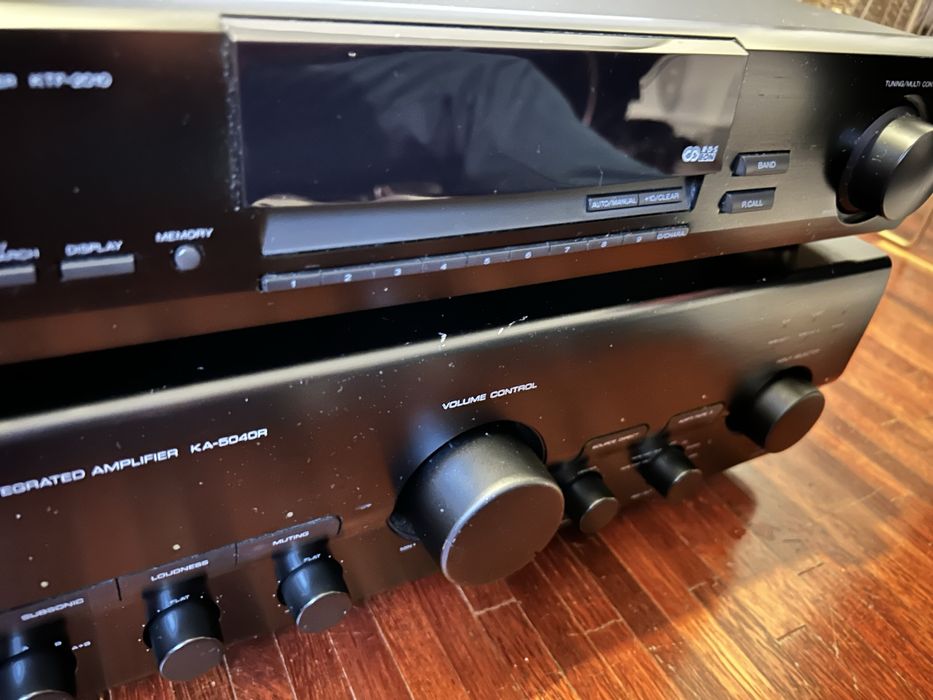 動作品　kenwood ka-5040R プリメインアンプ　送料無料 Wzmacniacz Kenwood KA-5040R 140 W przy 4 ohm Japan Bydgoszcz