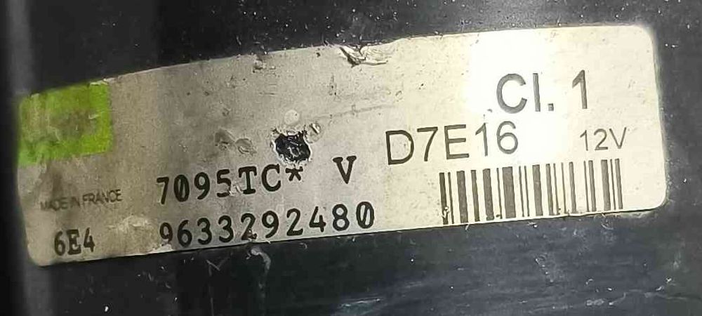 Motor de Arranque 9633292480 - PEUGEOT 307