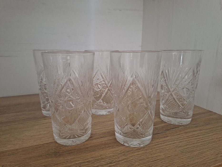 Стаканы хрустальные