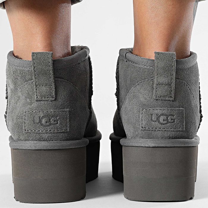 ОРИГІНАЛ UGG Classic Ultra Mini Platform 1135092-CHRC ботинки угги УГГ