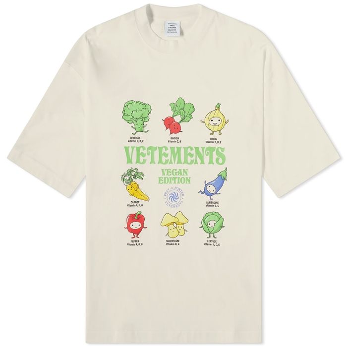 Vetements vegan edition футболка