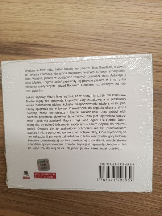 Audiobook Tess Gerritnes "Autopsja"