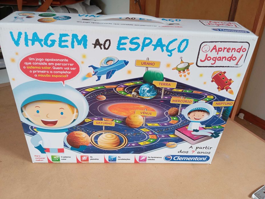 Jogo Viagem Ao Espaço da Clementoni